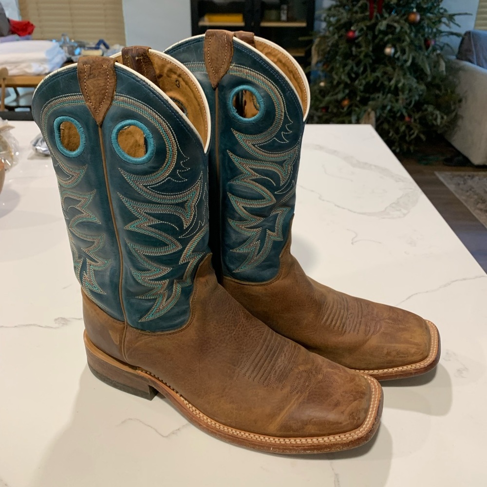 Mens Justin Boots Size 9D